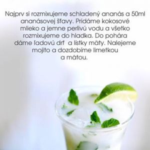 kokosové mojito